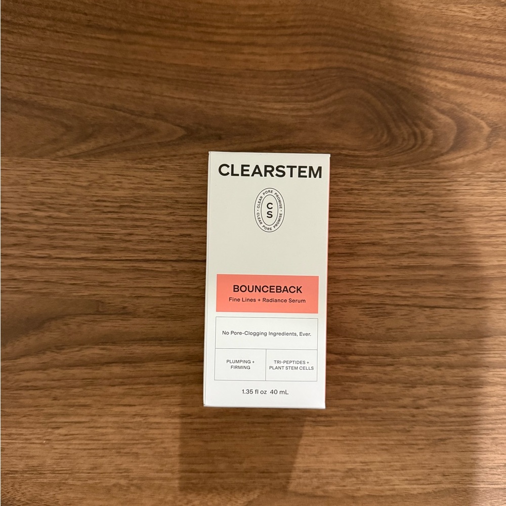 New Clearstem BOUNCEBACK SERUM